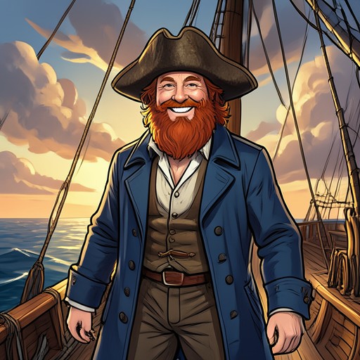 Portrait of Captain Redbeard