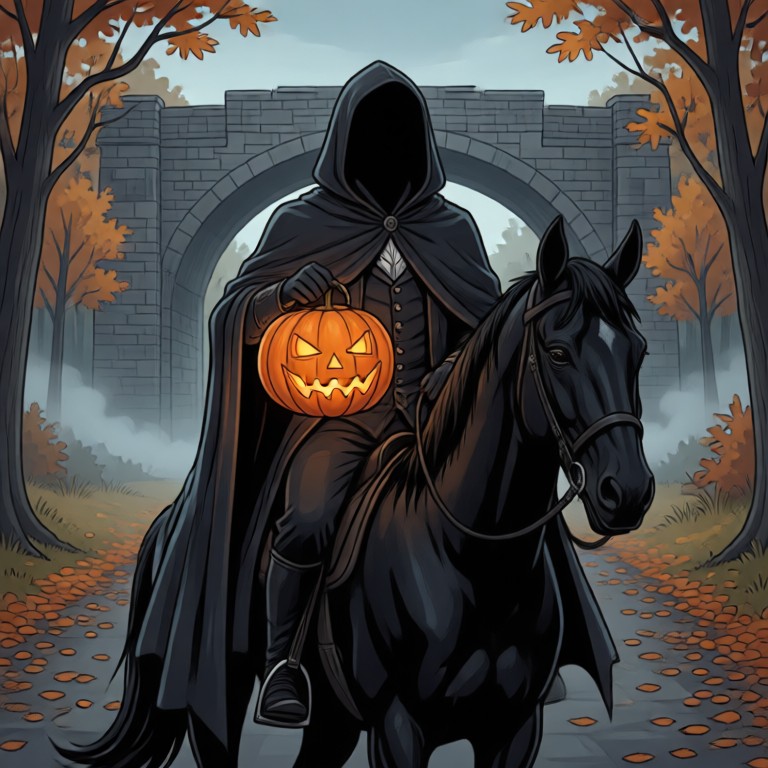 Portrait of Headless Horseman