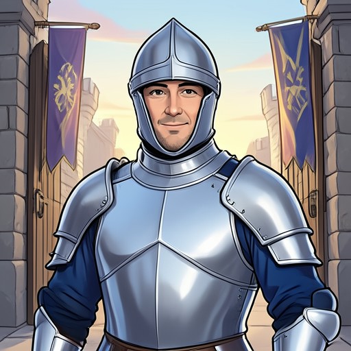 Portrait of Sir Cedric the Knight