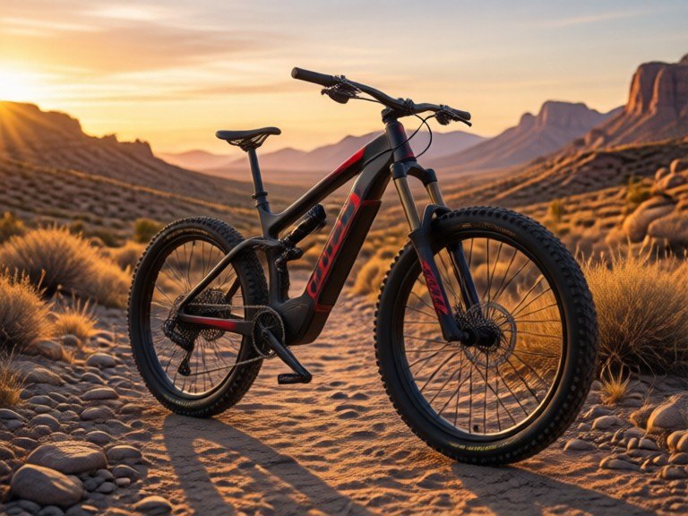 Example made with AI Adventure Bike Designer