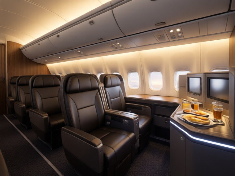 Example made with AI Airplane Interior Rater