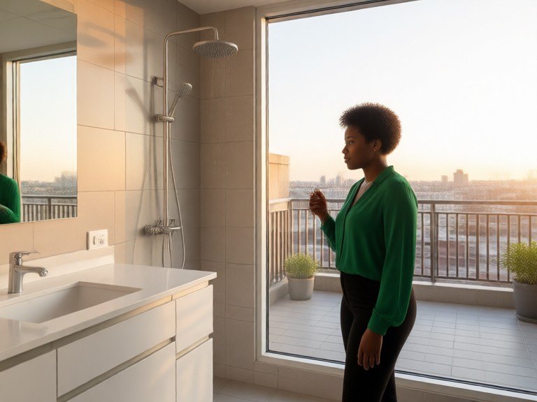Example made with AI Bathroom Photo Describer