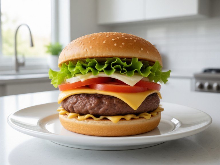 Example made with AI Burger Presentation Rater