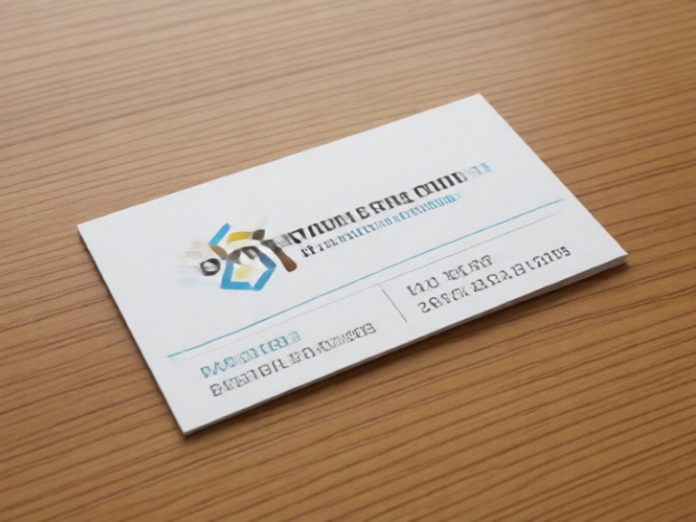 Example made with AI Business Card Rater