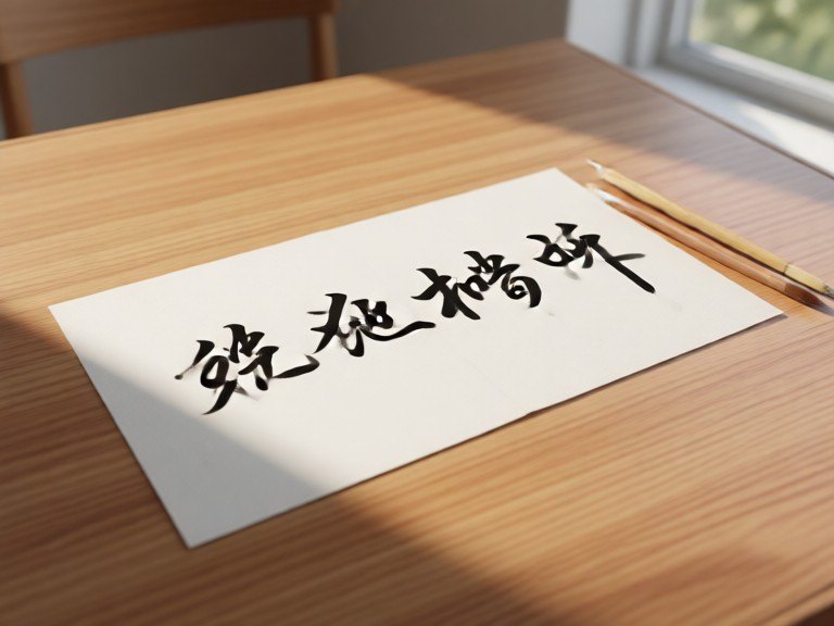 Example made with AI Calligraphy Rater