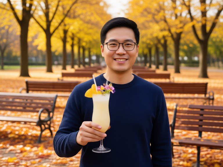 Example made with AI Cocktail Presentation Rater