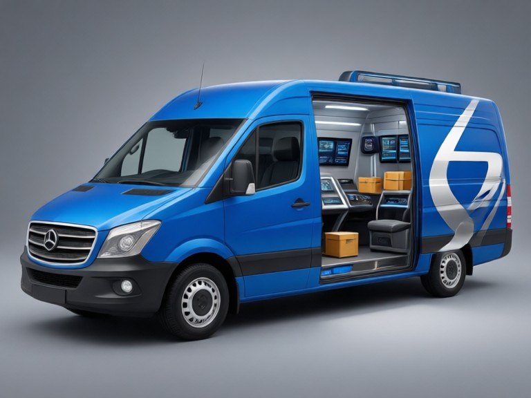 Example made with AI Delivery Van Designer