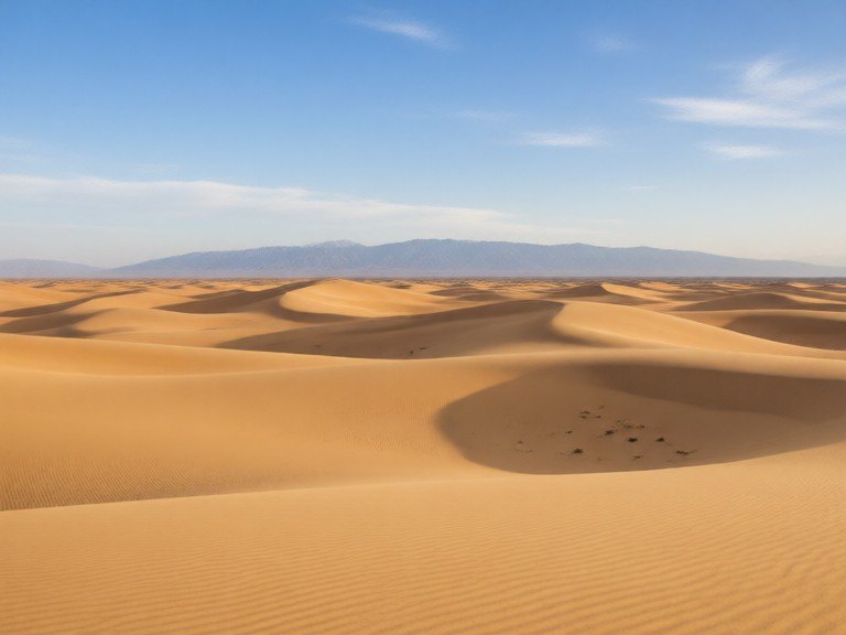Example made with AI Desert Photo Rater