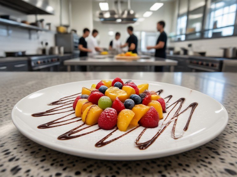 Example made with AI Dessert Presentation Rater