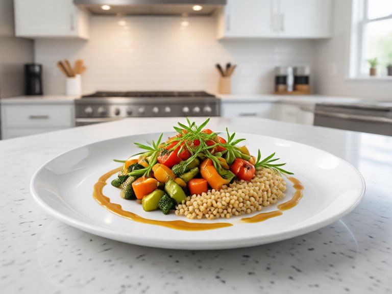Example made with AI Dish Plating Rater