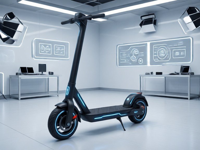 Example made with AI Electric Scooter Designer