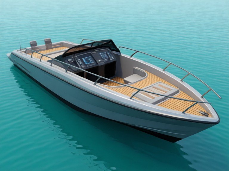 Example made with AI Fishing Boat Designer