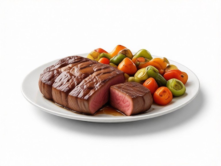 AI Food Photo Background Remover: before and after