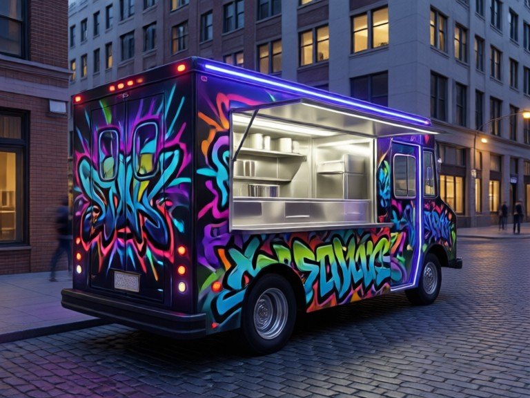 Example made with AI Food Truck Designer