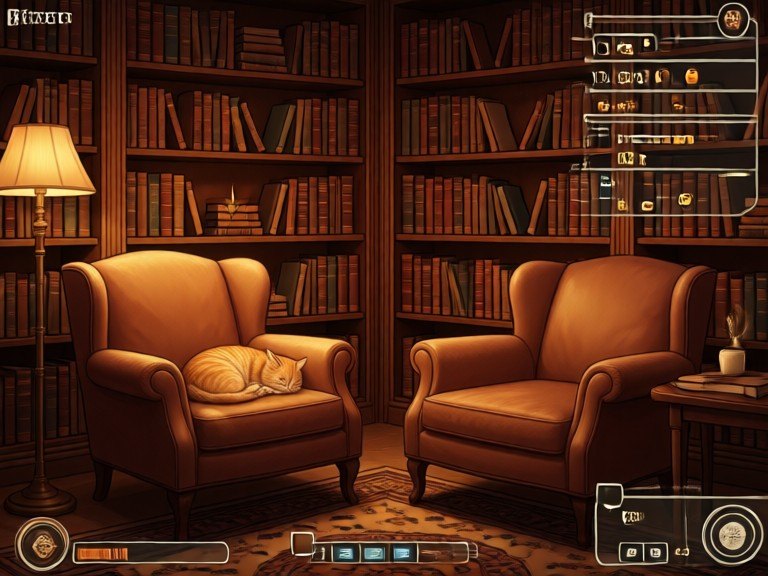 Example made with AI Game Menu Designer