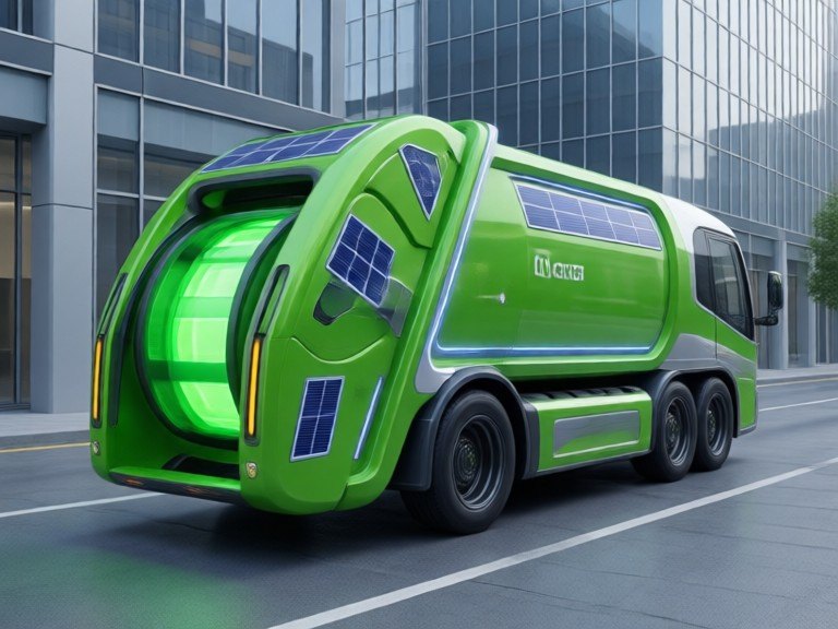 Example made with AI Garbage Truck Designer