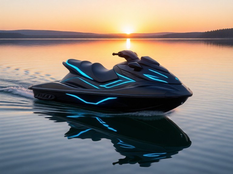 Example made with AI Jet Ski Designer