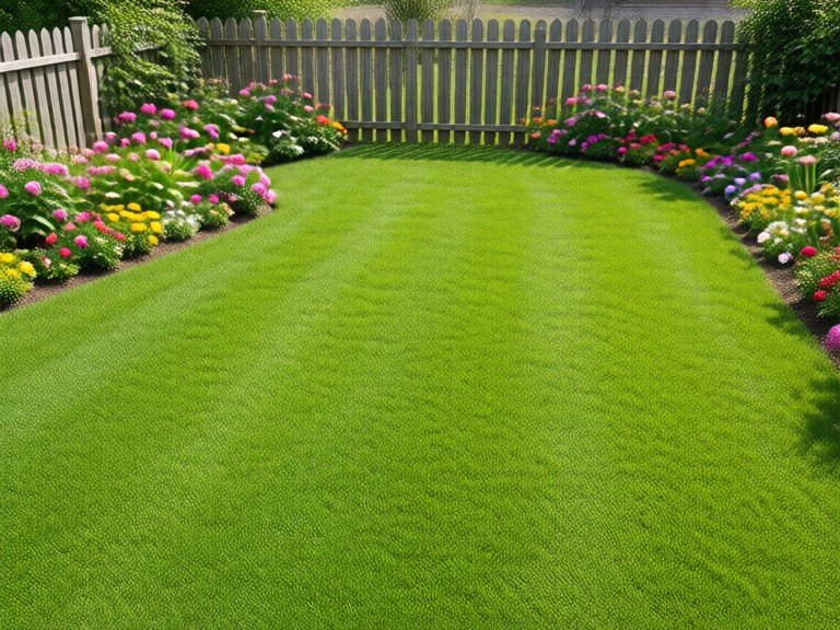 Example made with AI Lawn Design Rater