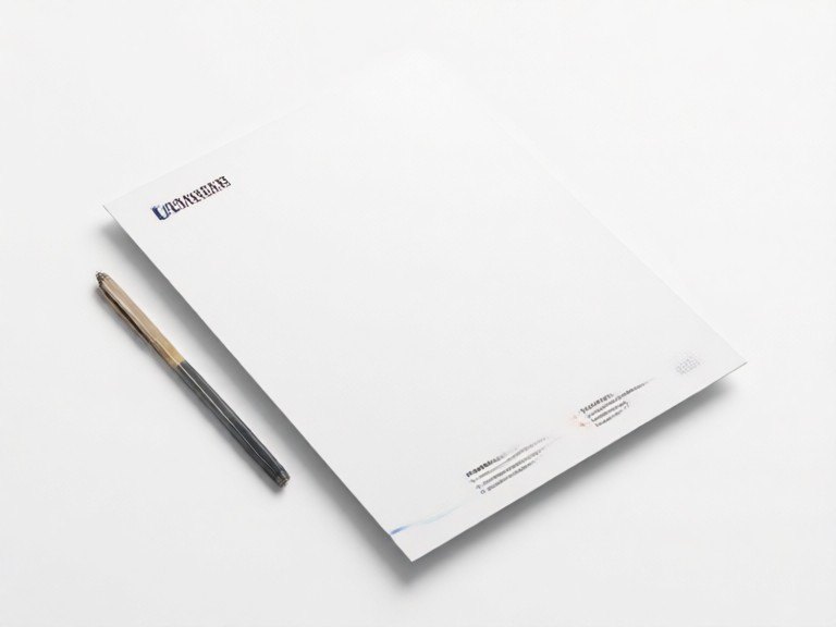 Example made with AI Letterhead Design Rater