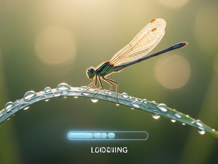 Example made with AI Game Loading Screen Designer