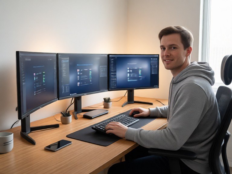 Example made with AI Monitor Setup Rater