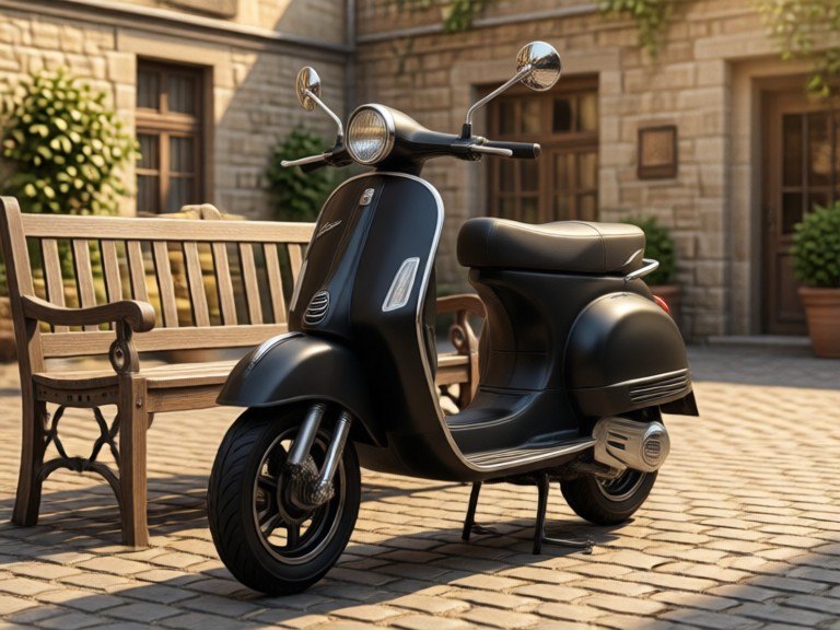 Example made with AI Moped Designer