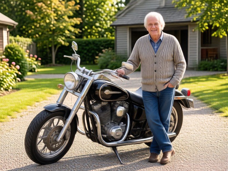 Example made with AI Motorcycle Image Describer