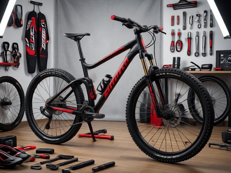 Example made with AI Mountain Bike Designer