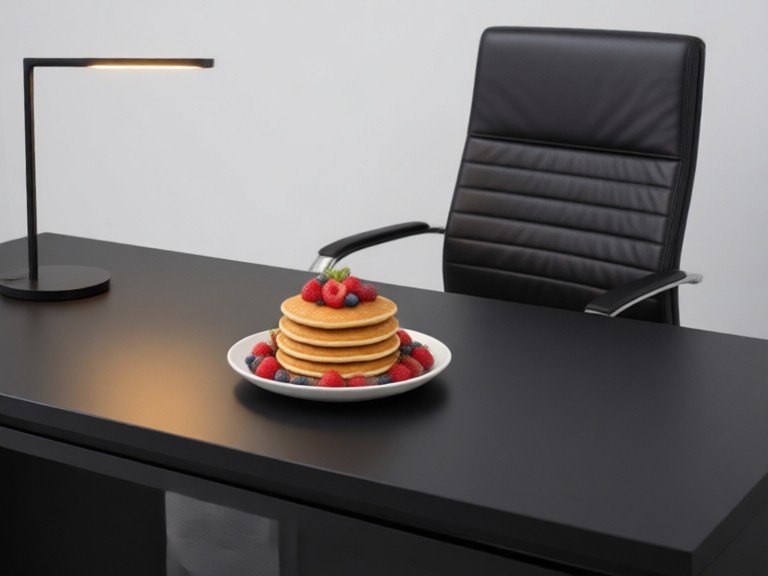 Example made with AI Office Desk Designer