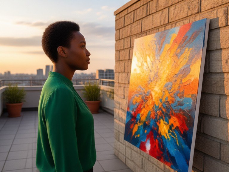 Example made with AI Painting Rater