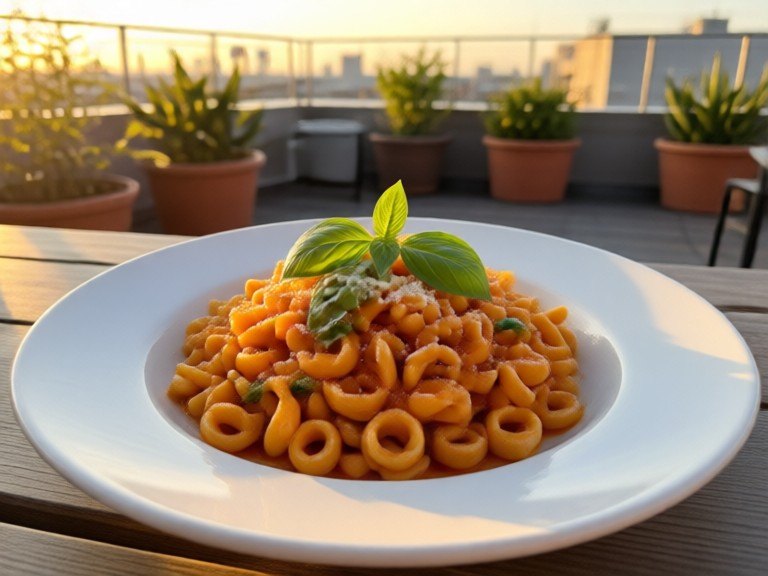 Example made with AI Pasta Dish Rater