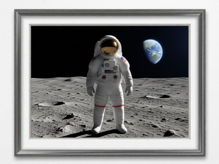Example made with AI Photo Frame Designer