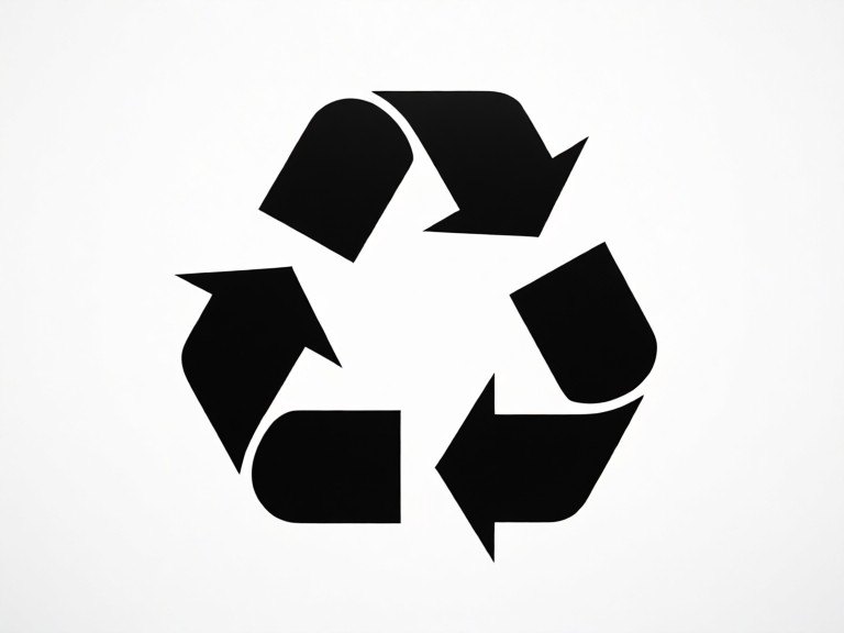 Example made with AI Recycling Symbol Identifier
