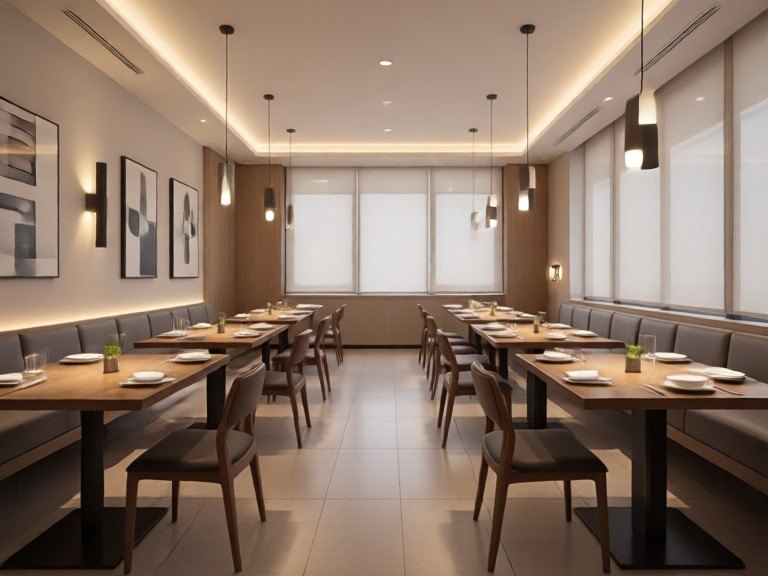 Example made with AI Restaurant Interior Rater