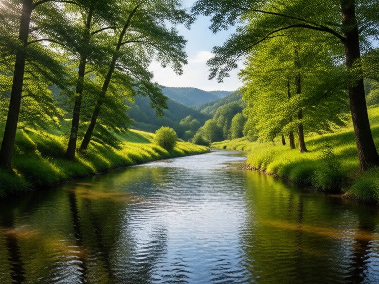 Example made with AI River Photo Rater