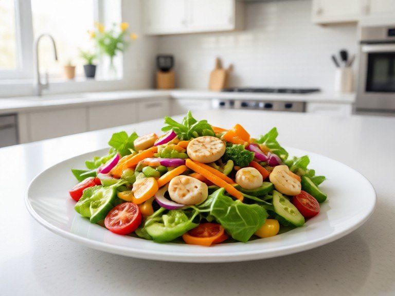 Example made with AI Salad Presentation Rater