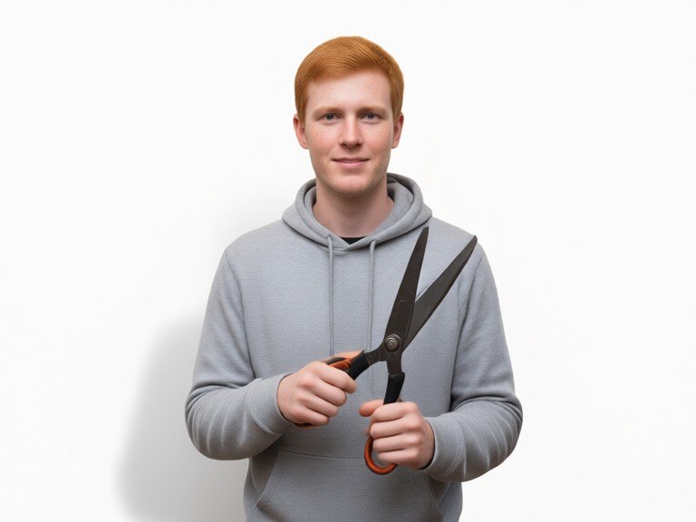 AI Scissors Photo Background Tool: before and after