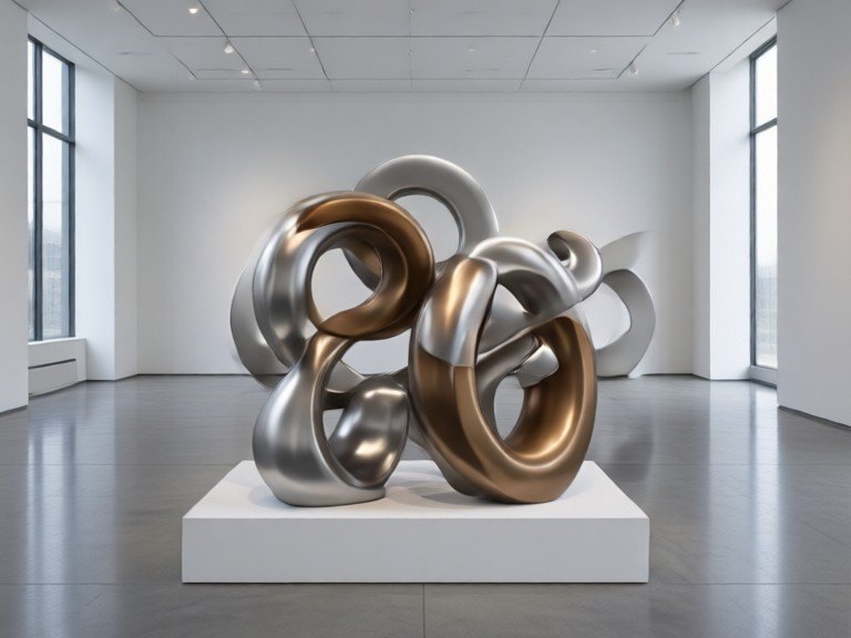 Example made with AI Sculpture Photo Caption