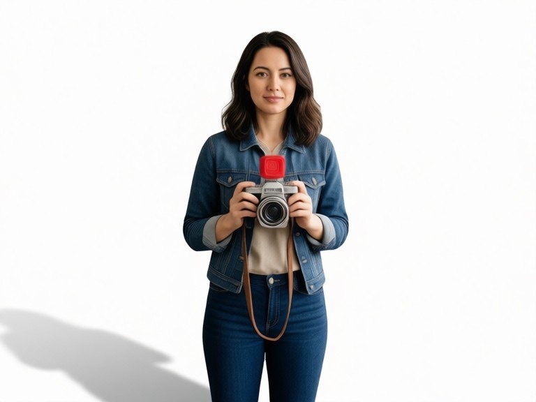 AI Selfie Background Remover: before and after