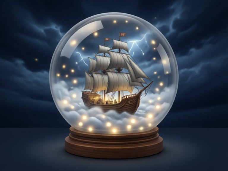 Example made with AI Snow Globe Designer