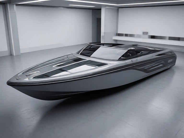 Example made with AI Speed Boat Designer