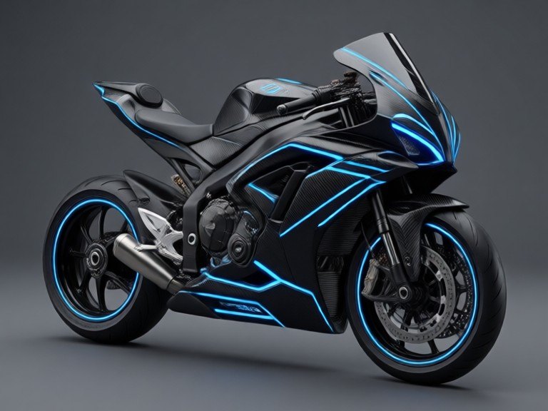 Example made with AI Sports Bike Designer