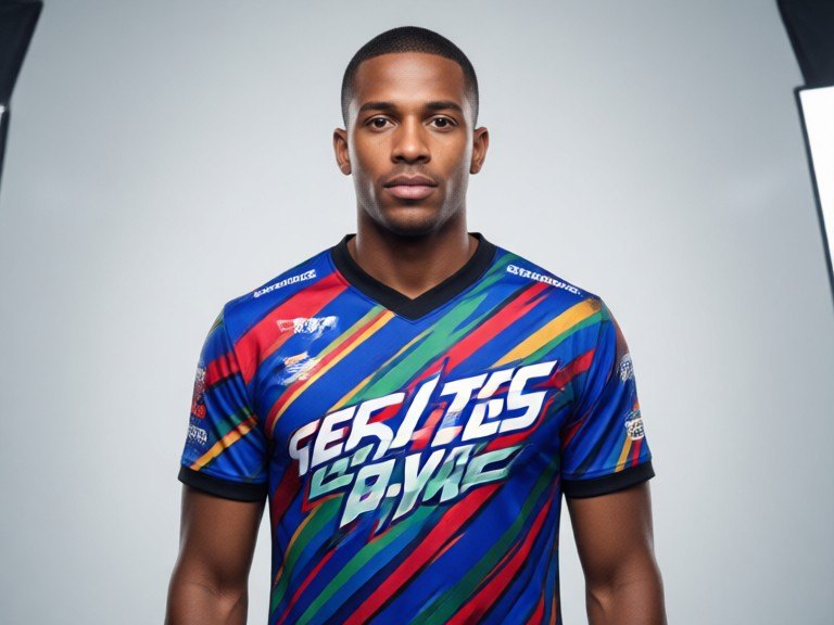 Example made with AI Sports Jersey Designer