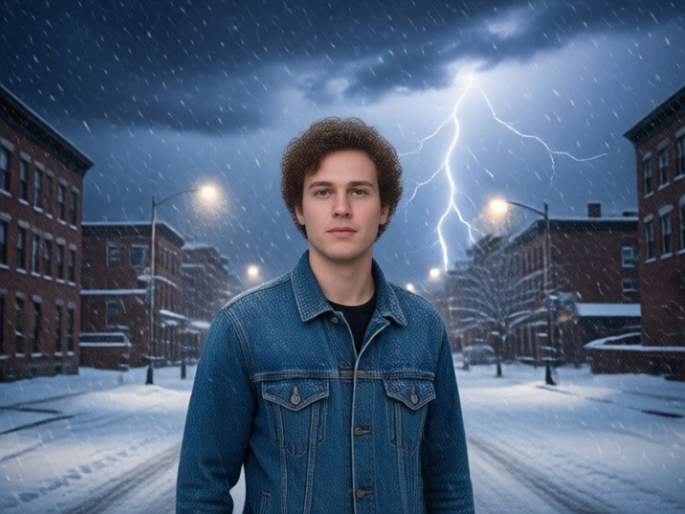 Example made with AI Storm Image Describer