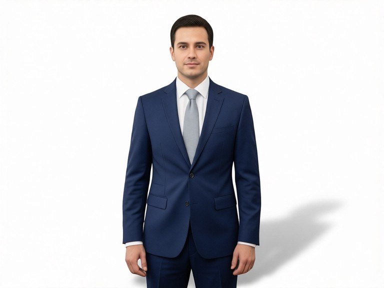 AI Tie Photo Background Remover: before and after