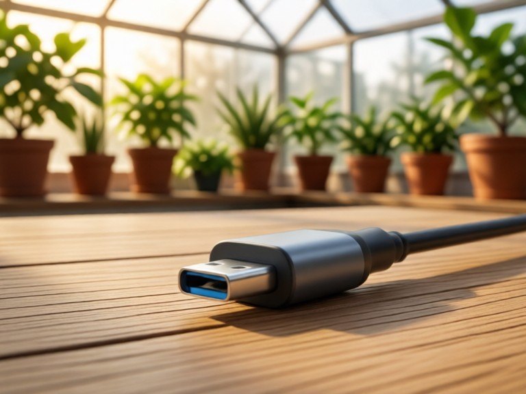 Example made with AI USB Symbol Identifier