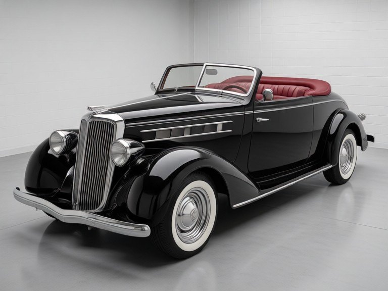 Example made with AI Vintage & Classic Car Designer
