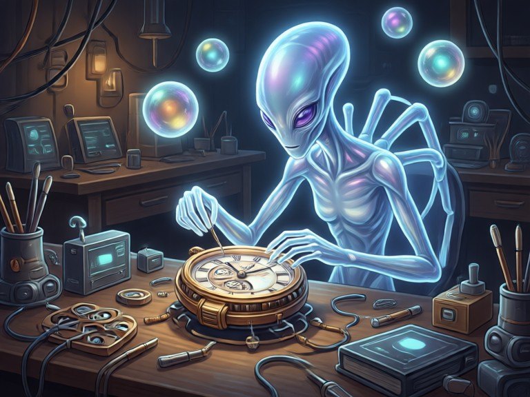 Example made with Alien Creature Creator