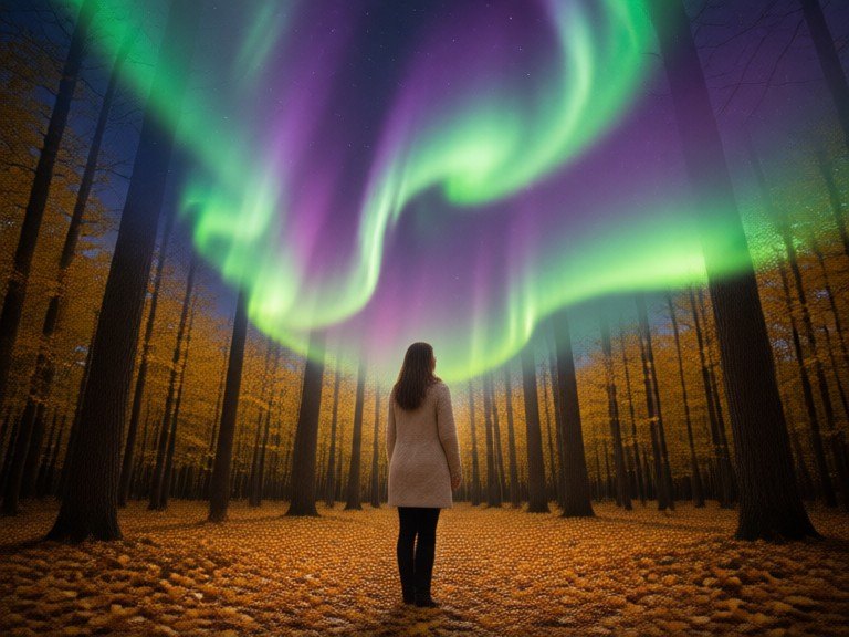 Example made with Aurora Borealis Creator