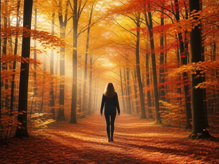 Example made with Autumn Scene Generator